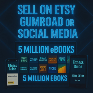 5 Million eBooks Mega Bundle with PLR & MRR | Resellable eBooks, Passive Income PLR eBooks, Financial eBooks